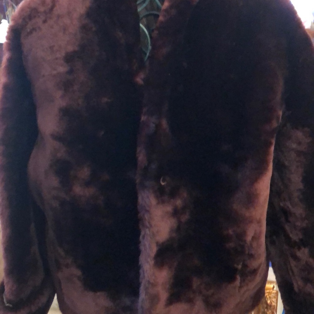 Beautiful Chocolate Brown Fur Jacket